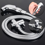 Handheld Bidet Spray Shower Set Wall Bracket Toilet Sprayer Douche kit Bidet Faucet