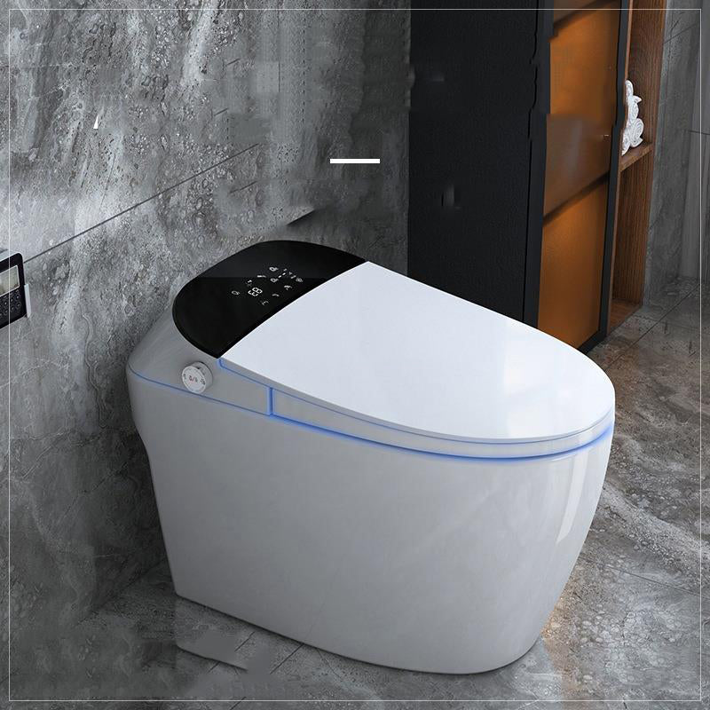 Automatic Smart Toilet Instant Heat Toilet Without Water Tank 5.5-inch LED Display Ultra-quiet Slow-down Cover - WELQUEEN HOME DECOR