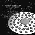 High Pressure Shower Head | 3 Inch Anti-clog Anti-leak Fixed Chrome Shower head | Plastic Shower Head With High Pressure