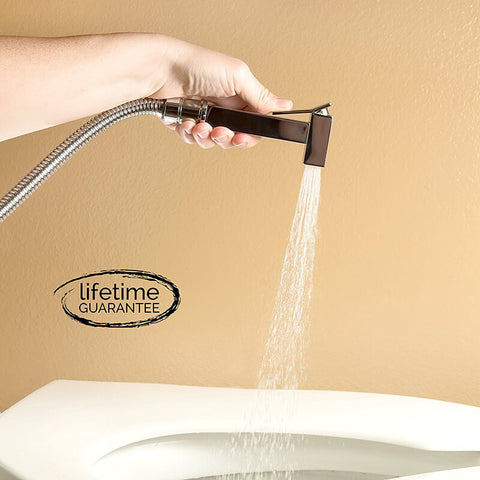 Brass Handheld Cloth Baby Diaper Sprayer | Toilet Bidet Sprayer Set | Bathroom Cleansing Bidet Faucet - WELQUEEN