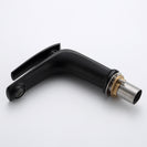 Single Handle Bathroom Faucet Lavatory Sink Faucets One Hole Faucet in Solid Brass