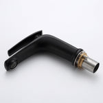 Single Handle Bathroom Faucet Lavatory Sink Faucets One Hole Faucet in Solid Brass