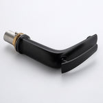 Single Handle Bathroom Faucet Lavatory Sink Faucets One Hole Faucet in Solid Brass