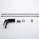 Single Handle Bathroom Faucet Lavatory Sink Faucets One Hole Faucet in Solid Brass