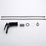 Single Handle Bathroom Faucet Lavatory Sink Faucets One Hole Faucet in Solid Brass