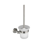 Bathroom Towel Bar | Wall Mounted Stainless Steel Single Towel Bar | Round Style Towel bar Holder Brush Nickel Finished