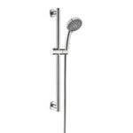SUS304 Adjustable Shower Slide Bar Handheld Shower Rail Slide Bar Set Wall Mounted Round Style Shower Rail Set
