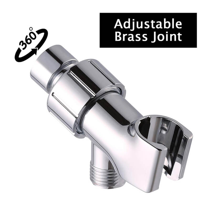 3 Function High Pressure Handheld Shower Head with Hose and Bracket