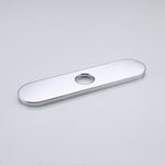 Kitchen Sink Faucet Hole Cover | Deck Plate Escutcheon Solid Stainless Steel Chrome Finished