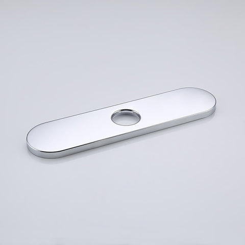 Kitchen Sink Faucet Hole Cover | Deck Plate Escutcheon Solid Stainless Steel Chrome Finished - WELQUEEN
