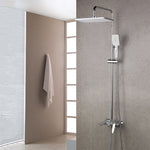 Wall Mounted Shower Set Bathroom High-Pressure Rain Shower System Shower Column Set