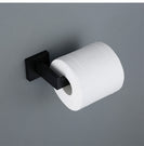 Bathroom Hardware Set Black Robe Hook Towel Rail Bar Rack Bar Shelf Tissue Paper Holder Toothbrush Holder Bathroom Accessories
