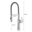 Kitchen Faucet Newly Design 360 Swivel Solid Brass Single Handle Mixer Sink Tap Chrome Hot and Cold Water Kitchen Faucet