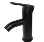 Stainless Steel Bathroom Basin Faucet Single Handle Cold And Hot Water Mixer Waterfall Bathroom Sink Faucets