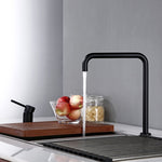 Modern Style Kitchen Sink Faucet Tap Dual Holder Single Handle Fixed Basin Faucet Hot And Cold 2 Hole Kitchen Sink Mixer
