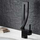 Brass Basin Faucet Luxury Bathroom Faucet Sink Mixer Tap Deck Mounted Faucet Hot And Cold Black Mixer Tap
