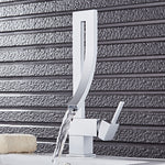 Brass Basin Faucet Luxury Bathroom Faucet Sink Mixer Tap Deck Mounted Faucet Hot And Cold Black Mixer Tap