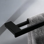 Towel Bars Bathroom Towel Holder Hanger Rod Bath Wall Mounted Racks Toilet Paper Holder