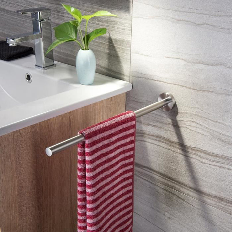 Towel Holder 40cm 304 Stainless Steel Kitchen Bathroom Towel Holder For Towels Bar Rail Hanger 2019 New Towel Rack - WELQUEEN