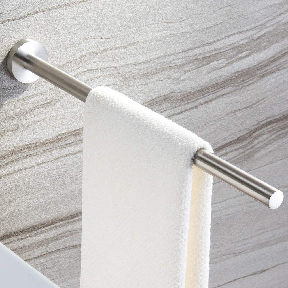 Towel Holder 40cm 304 Stainless Steel Kitchen Bathroom Towel Holder For Towels Bar Rail Hanger 2019 New Towel Rack - WELQUEEN