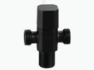 Brass Copper Black Angle Valve for Kitchen Bathroom Toilet  Cold and Hot Water Stop Valve