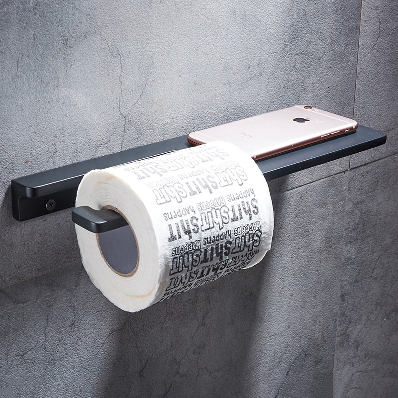 Unique Bargains Wall Mount Aluminum Acrylic Bathroom Toilet Paper