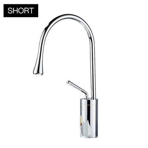 Basin Faucets Black Bathroom Faucet for Bathroom Basin Mixer Tall Taps Waterfall Mixer Single Hole Sink Faucet - WELQUEEN