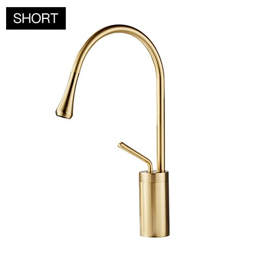 Basin Faucets Black Bathroom Faucet for Bathroom Basin Mixer Tall Taps Waterfall Mixer Single Hole Sink Faucet - WELQUEEN