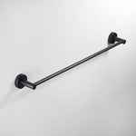 Modern Bathroom Black Hardware Set 304 Stainless Steel Towel Rack Paper Towel Holder Towel Bar Hook