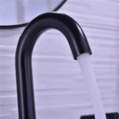 Bathroom Sink Faucet Solid Brass Double Handle Sink Mounted Hot & Cold Mix Basin Faucet European Style Basin Accessories