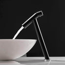 Basin Faucet Retro Black Faucet Taps Bathroom Sink Faucet Single Handle Hole Deck Vintage Wash Hot Cold Mixer Tap Crane