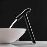 Basin Faucet Retro Black Faucet Taps Bathroom Sink Faucet Single Handle Hole Deck Vintage Wash Hot Cold Mixer Tap Crane