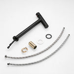 Basin Faucet Retro Black Faucet Taps Bathroom Sink Faucet Single Handle Hole Deck Vintage Wash Hot Cold Mixer Tap Crane