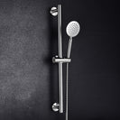 Stainless Steel Adjustable Shower Slide Bar Hand Hold Shower Rail Slide Bar Set With Shower & Hose
