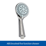 Stainless Steel Adjustable Shower Slide Bar Hand Hold Shower Rail Slide Bar Set With Shower & Hose
