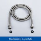 Stainless Steel Adjustable Shower Slide Bar Hand Hold Shower Rail Slide Bar Set With Shower & Hose