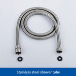 Stainless Steel Adjustable Shower Slide Bar Hand Hold Shower Rail Slide Bar Set With Shower & Hose
