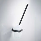 Bathroom Hardware Set Matte Black Paper Holder Towel Rail Rack Robe Hook Toilet Brush Holder Bathroom Accessories
