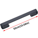 Towel Bar Black Space Aluminum Wall Mounted Single Washroom Towel Rack Hanging Holder Accessories Bathroom Towel Holder Square