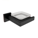 Bathroom Hardware Set | Black Robe Hook Towel Rail Rack Bar Shelf Paper Holder Toothbrush Holder Bathroom Accessories