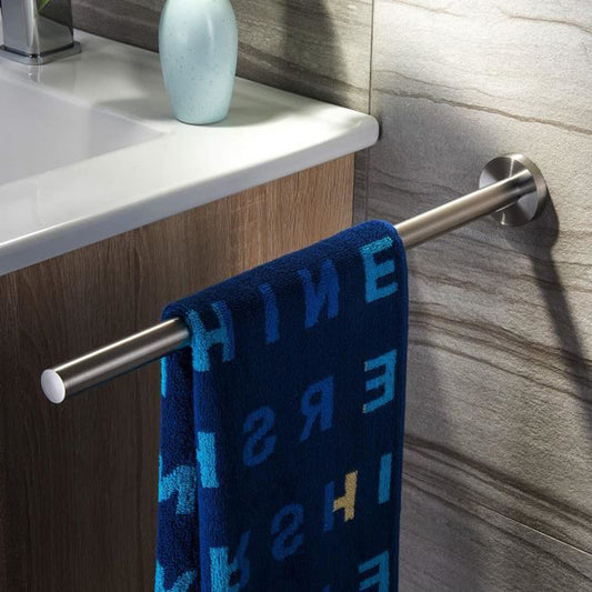 Towel Holder 40cm 304 Stainless Steel Kitchen Bathroom Towel Holder For Towels Bar Rail Hanger 2019 New Towel Rack - WELQUEEN