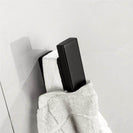 New SUS 304 Stainless Steel Bathroom Hardware Set Black Matte Paper Holder Toothbrush Holder Towel Bar Bathroom Accessories