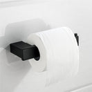 New SUS 304 Stainless Steel Bathroom Hardware Set Black Matte Paper Holder Toothbrush Holder Towel Bar Bathroom Accessories