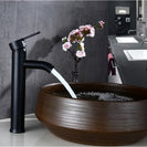 Stainless Steel Bathroom Basin Faucet Single Handle Cold And Hot Water Mixer Waterfall Bathroom Sink Faucets