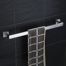 Stainless Steel Bathroom Hardware Set Mirror Chrome Polished Towel Rack Toilet Paper Holder Towel Bar Hook Bathroom Accessories