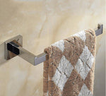 Stainless Steel Bathroom Hardware Set Mirror Chrome Polished Towel Rack Toilet Paper Holder Towel Bar Hook Bathroom Accessories