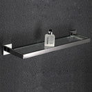 Stainless Steel Bathroom Hardware Set Mirror Chrome Polished Towel Rack Toilet Paper Holder Towel Bar Hook Bathroom Accessories