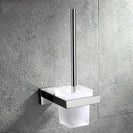 Stainless Steel Bathroom Hardware Set Mirror Chrome Polished Towel Rack Toilet Paper Holder Towel Bar Hook Bathroom Accessories