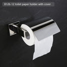 Stainless Steel Bathroom Hardware Set Mirror Chrome Polished Towel Rack Toilet Paper Holder Towel Bar Hook Bathroom Accessories