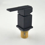 Split Bathtub Faucet Bathroom Black Brass Faucet Sink Taps Wall Mounted Water Mixer Shower Mixer Tap Sanitary Ware Suite